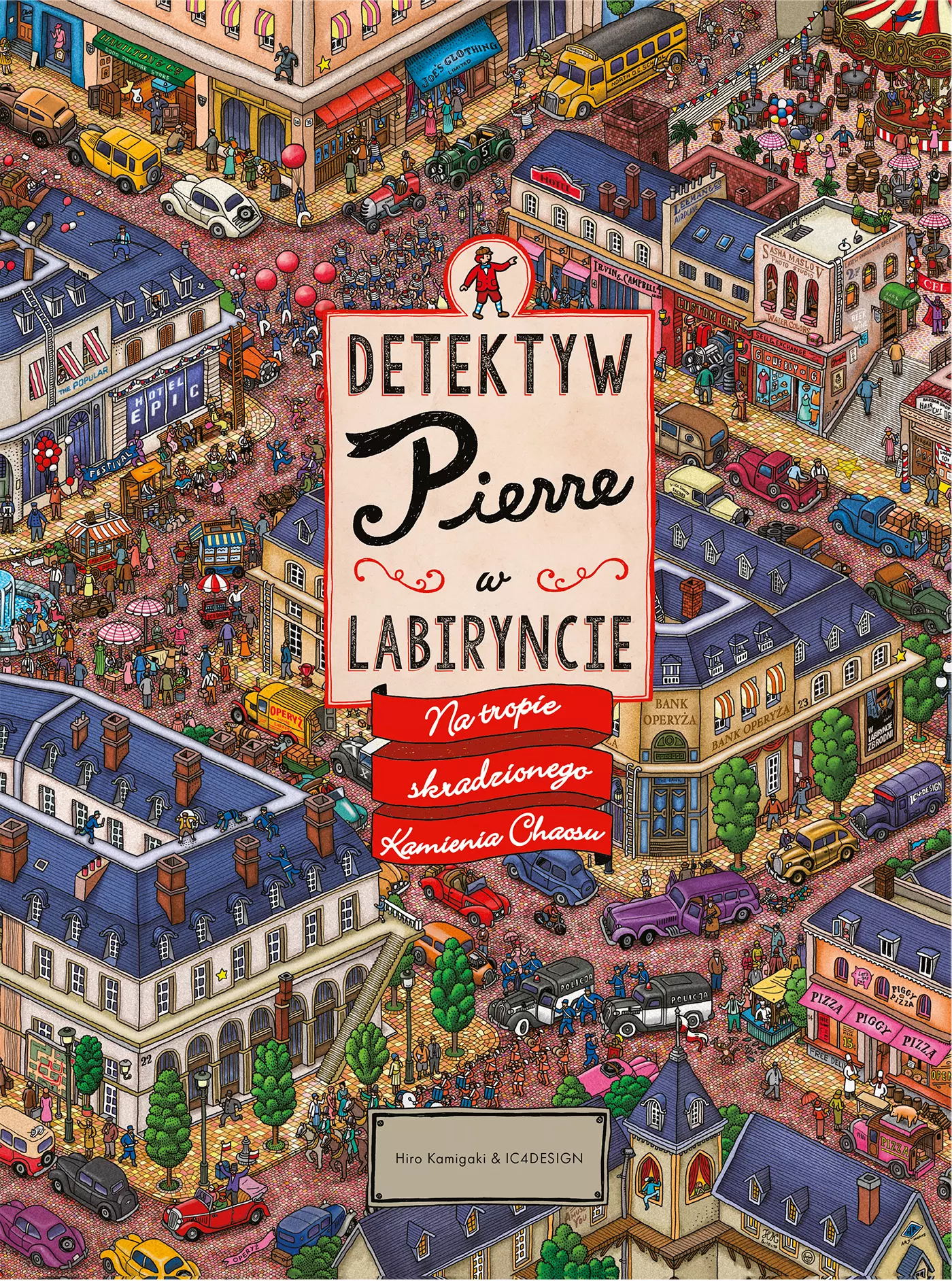 Detektyw Pierre w labiryncie. Na tropie skradzionego Kamienia Chaosu - Książki