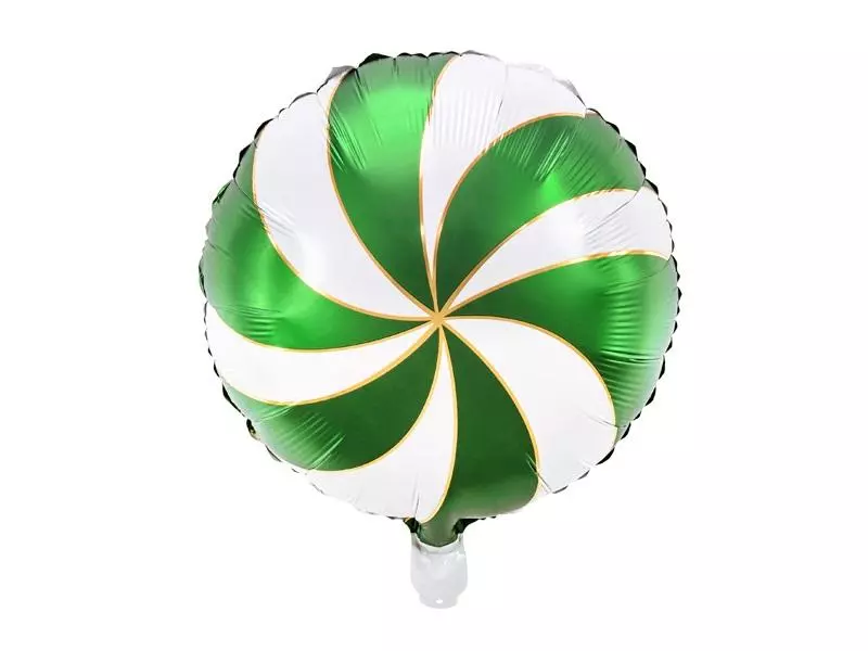 Balon foliowy Cukierek 35cm zielony - Książki
