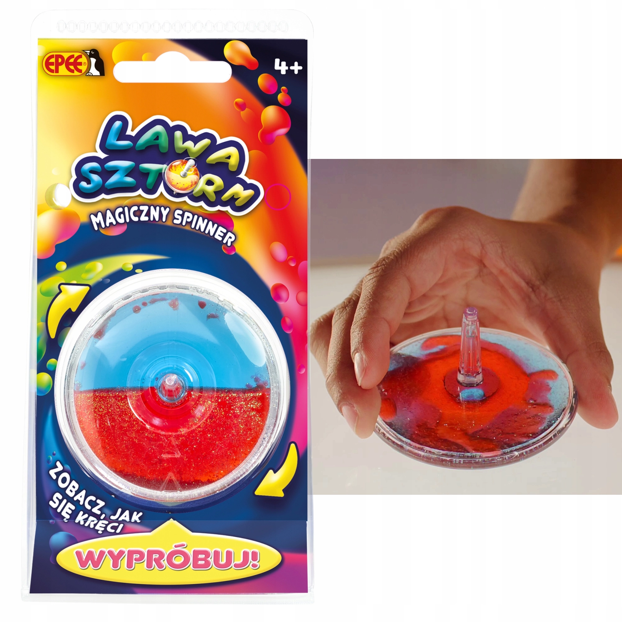 Lawa Sztorm. Magiczny spinner - Zabawki