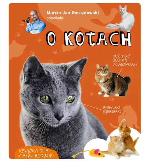 Marcin Jan Gorazdowski opowiada o kotach - Książki