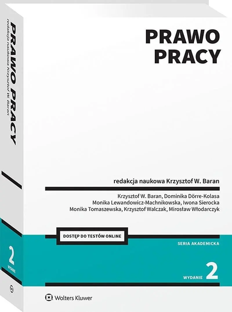 Prawo pracy + testy online w.2 - Książki