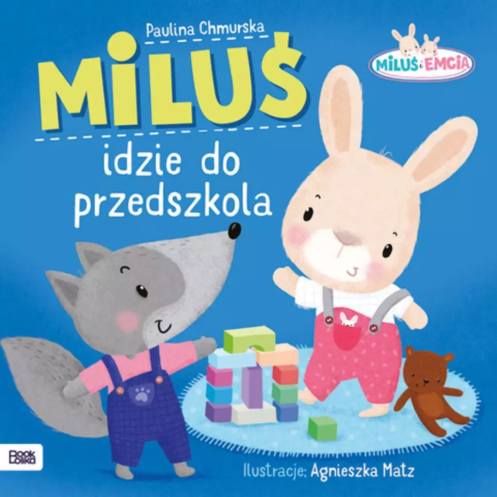 Miluś i Emcia. Miluś idzie do przedszkola - Książki