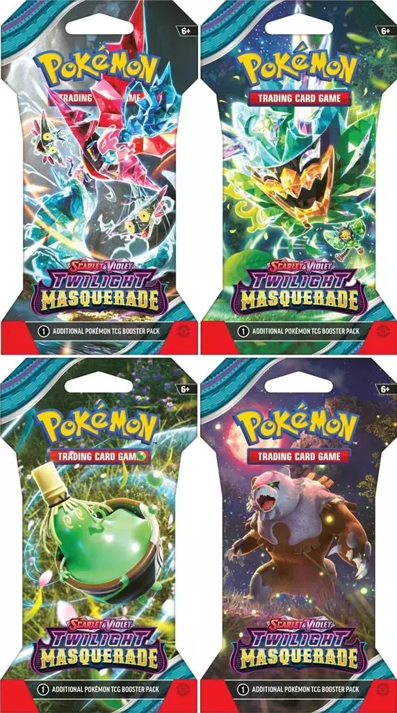 Pokemon TCG: SV 06 Sleeved Booster 1 szt. mix - Gry