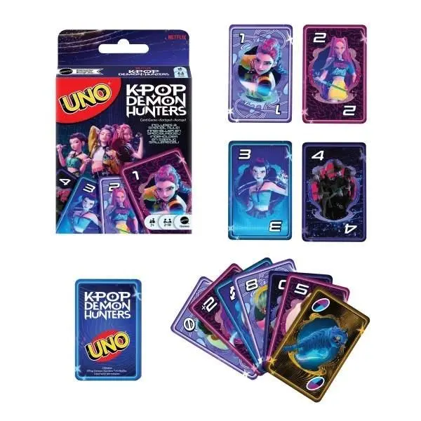 UNO KPop Demon Hunters Gra karciana - Gry