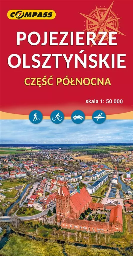 Mapa - Pojezierze Olsztyńskie 1:50 000 - Książki