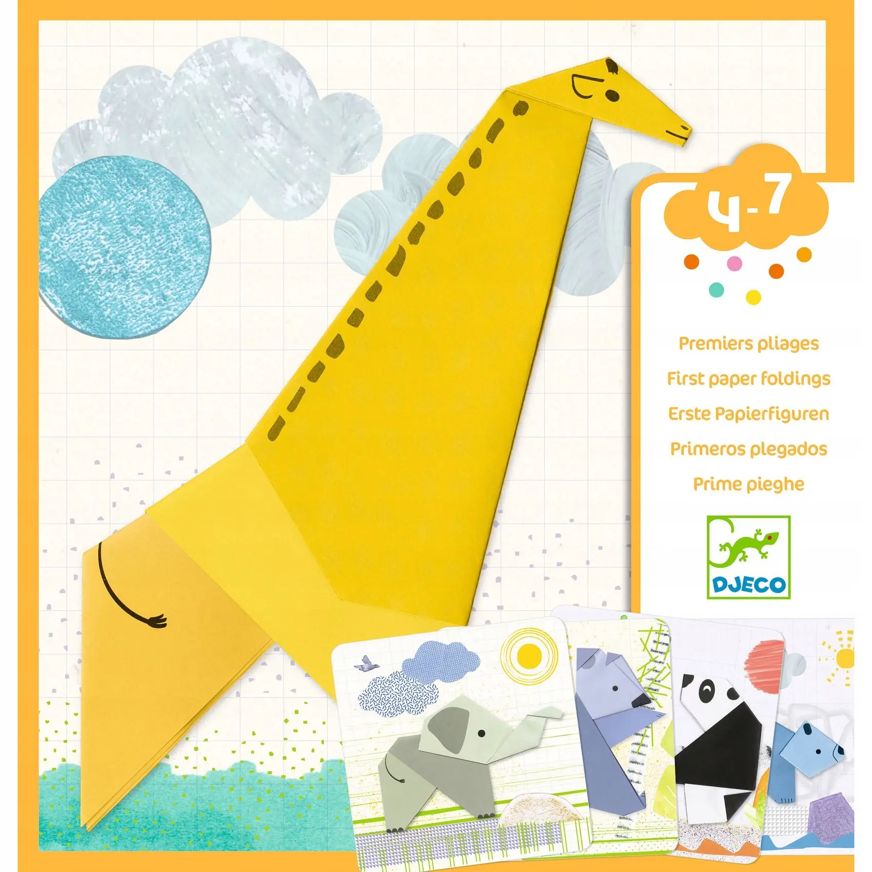 Moje pierwsze origami 1,2,3 ZŁOŻONE - Zabawki