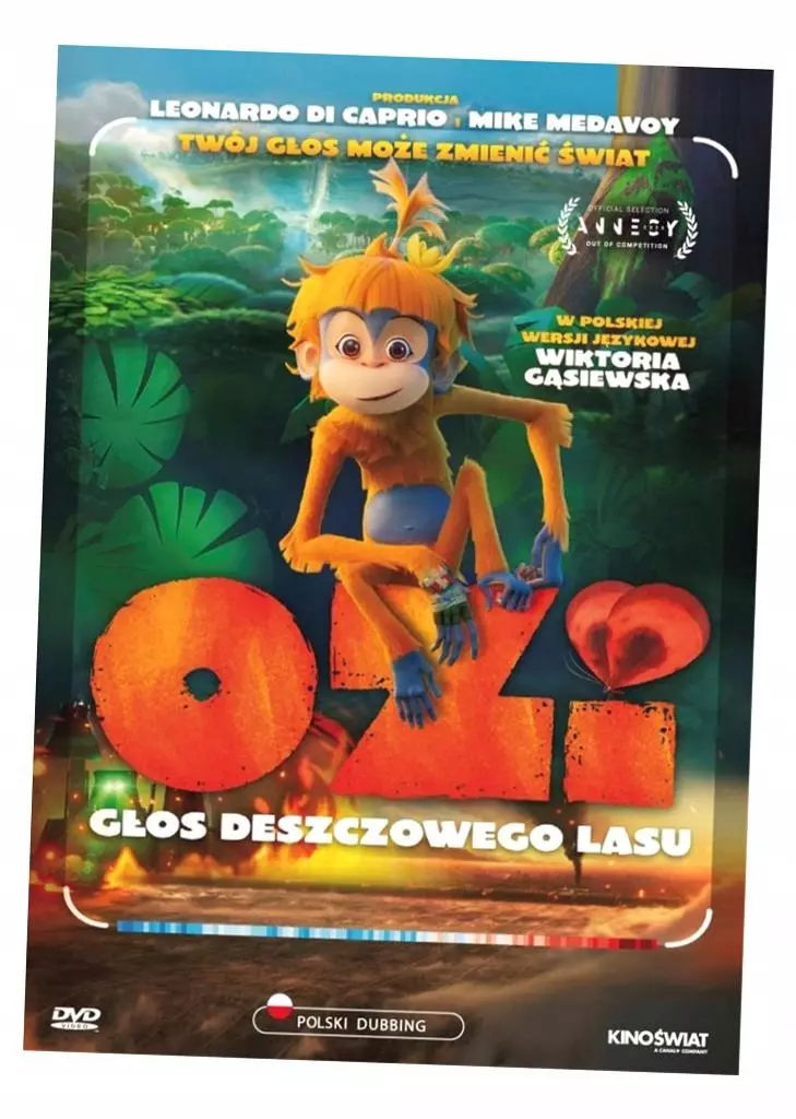 Ozi: Głos deszczowego lasu, płyta DVD - Filmy