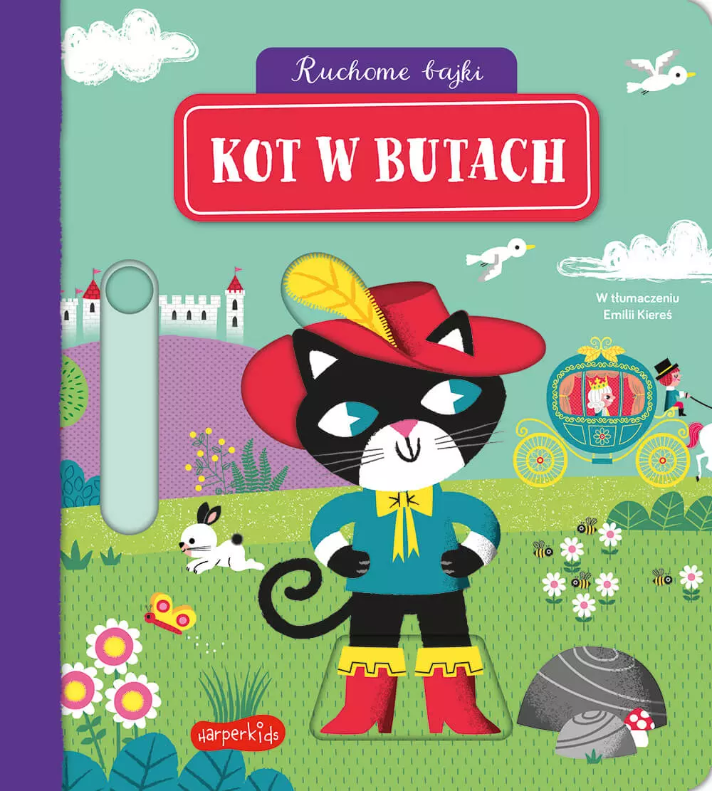 Kot w butach. Ruchome bajki - Książki