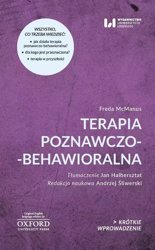 Terapia poznawczo-behawioralna - Książki