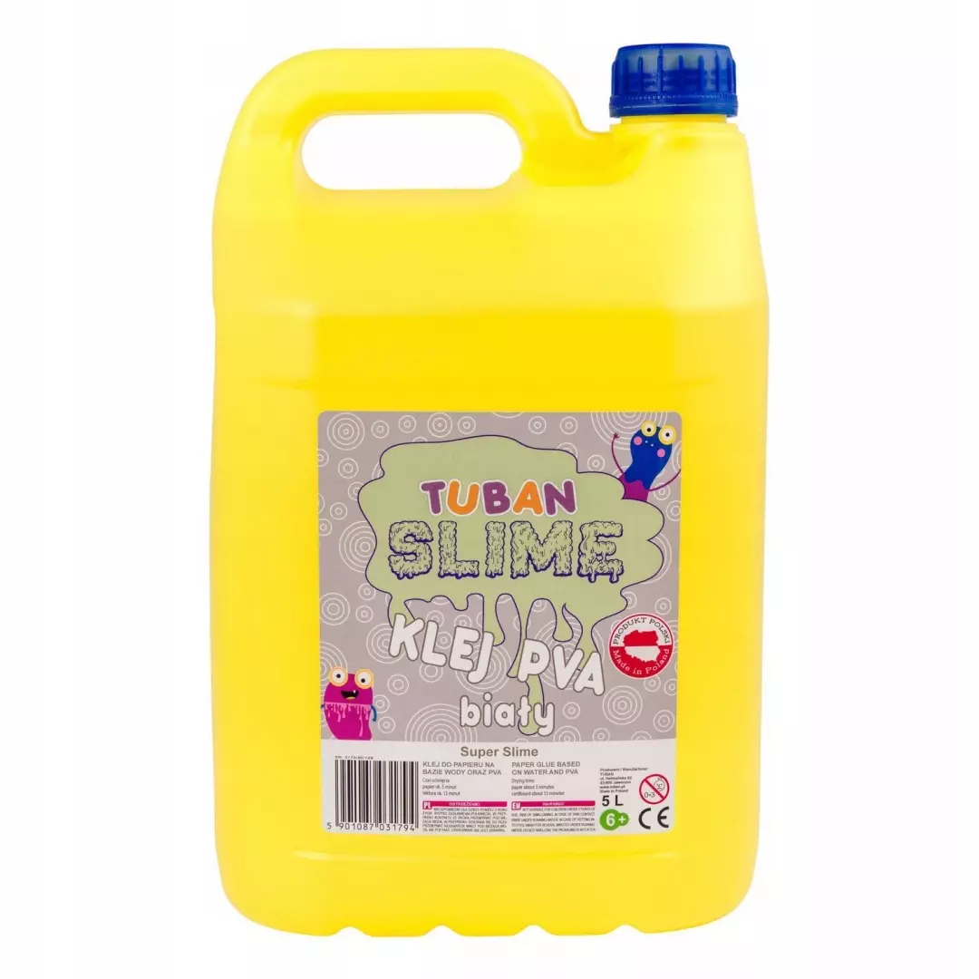 Klej PVA 5 l biały - Zabawki