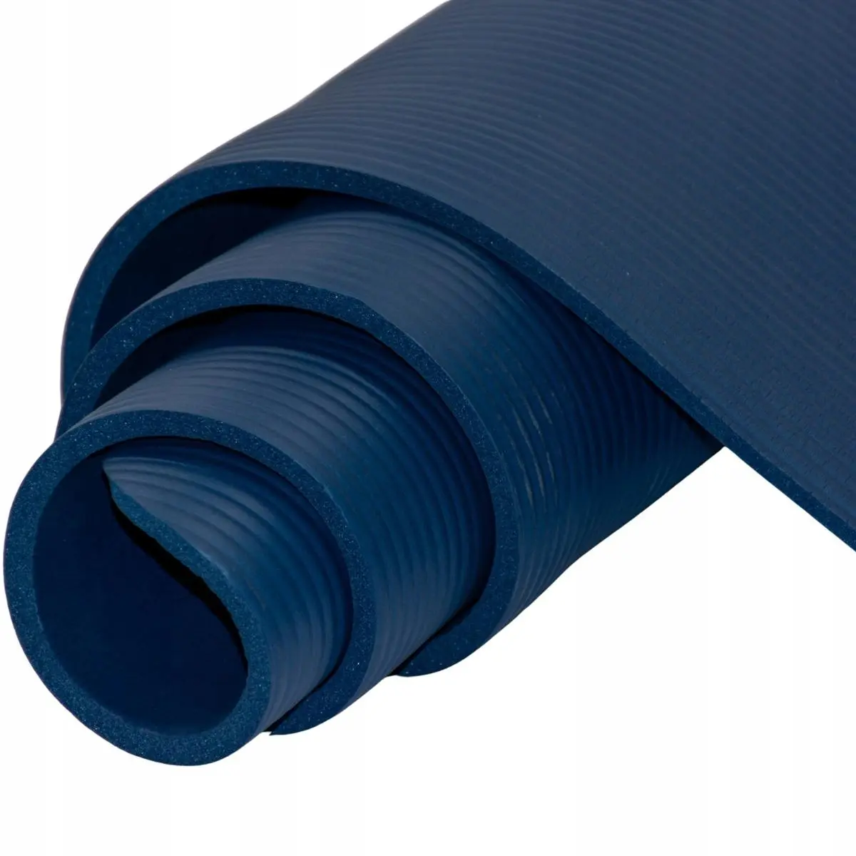Mata Fitness Nbr Antypoślizgowa 183x60x1CM Niebieska + Pokrowiec Enero Fit - Elektronika i akcesoria
