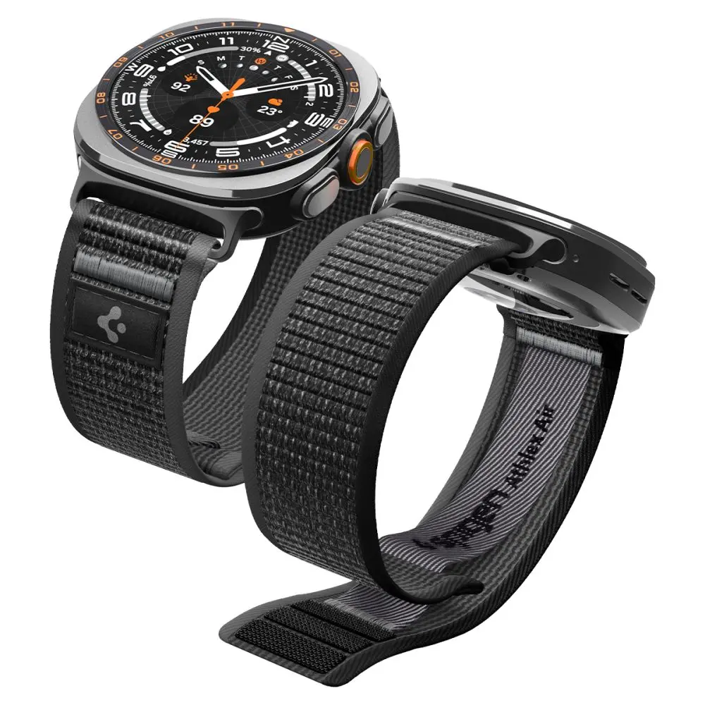 Spigen Athlex Air Band Samsung Galaxy Watch Ultra 1 / 2 2024-2026 (47 mm) Active BLACK/GREY - Elektronika i akcesoria