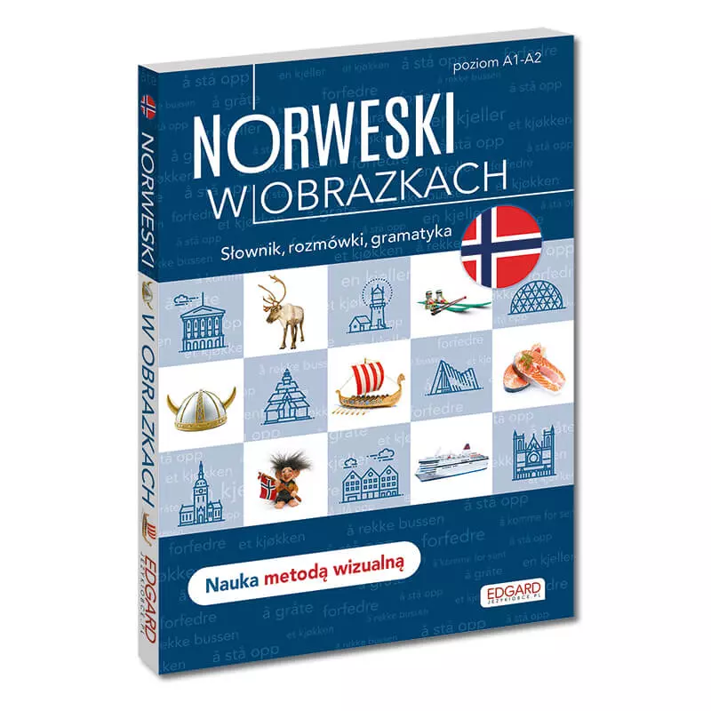 Norweski w obrazkach. Słownik, rozmówki, gramatyka - Książki
