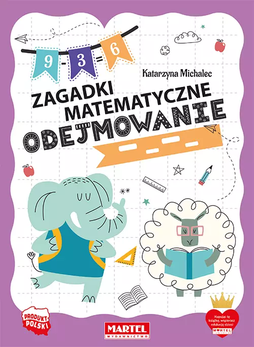 Zagadki matematyczne. Odejmowanie - Książki