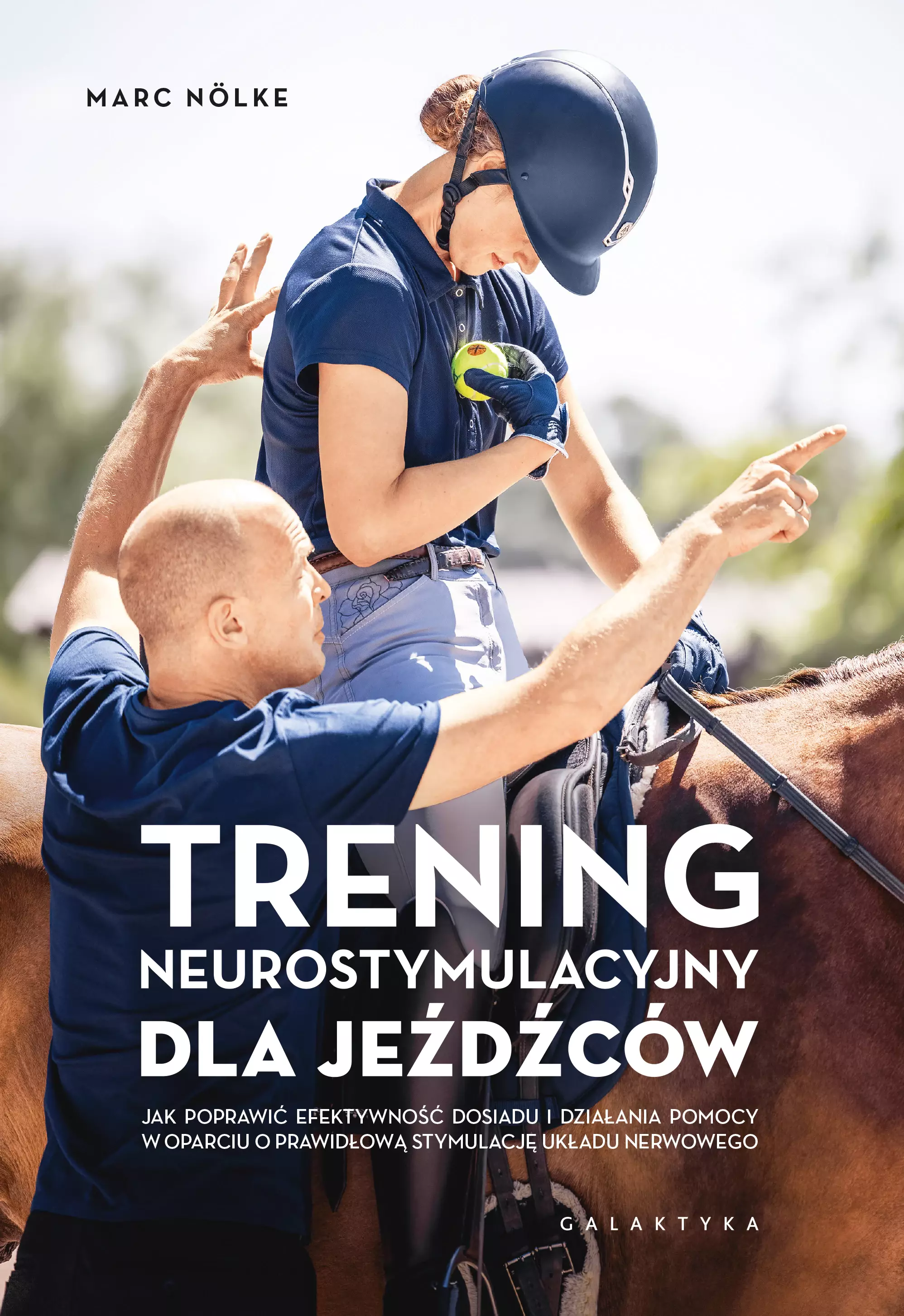 Trening neurostymulacyjny dla jeźdźców. Jak poprawić efektywność dosiadu i działania pomocy w oparciu o prawidłową stymulację układu nerwowego - Książki