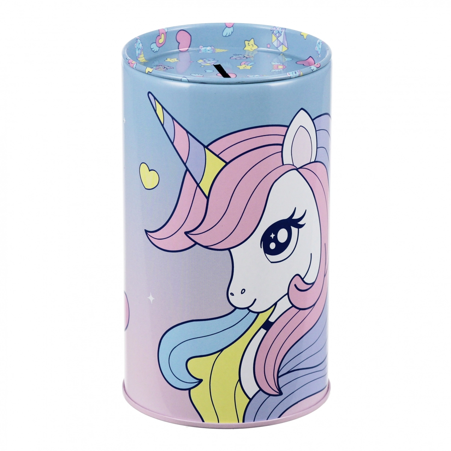 Skarbonka Metalowa OkrĄgŁa Unicorn Starpak 569224 - Papiernicze i szkolne
