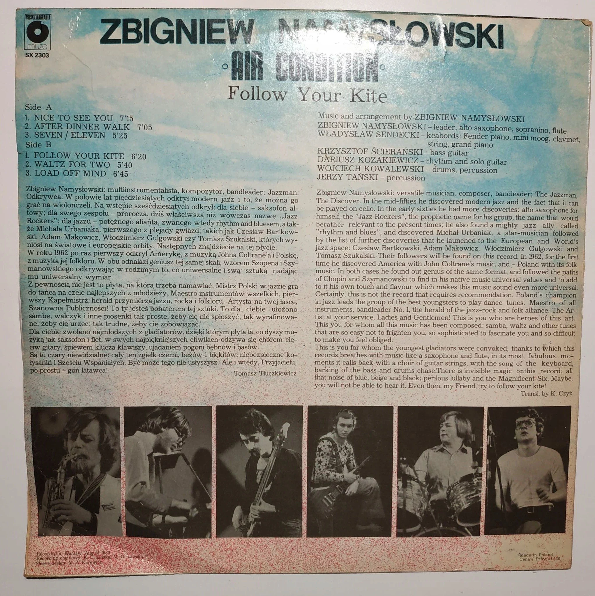 Follow Your Kite - Muzyka