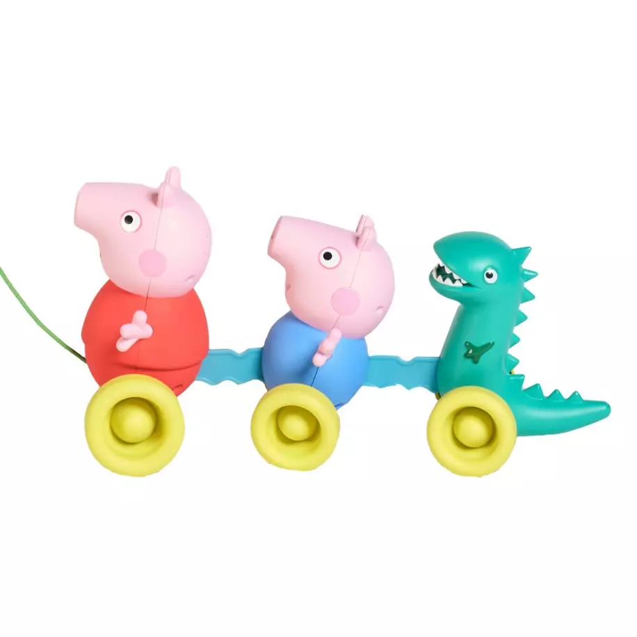 Tomy Świnka Peppa rodzinka do ciągnięcia - Zabawki
