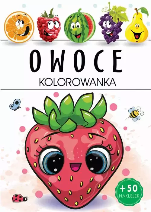 Owoce. Kolorowanka - Książki