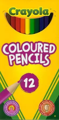 Crayola Kredki ołówkowe 12 szt - Papiernicze i szkolne