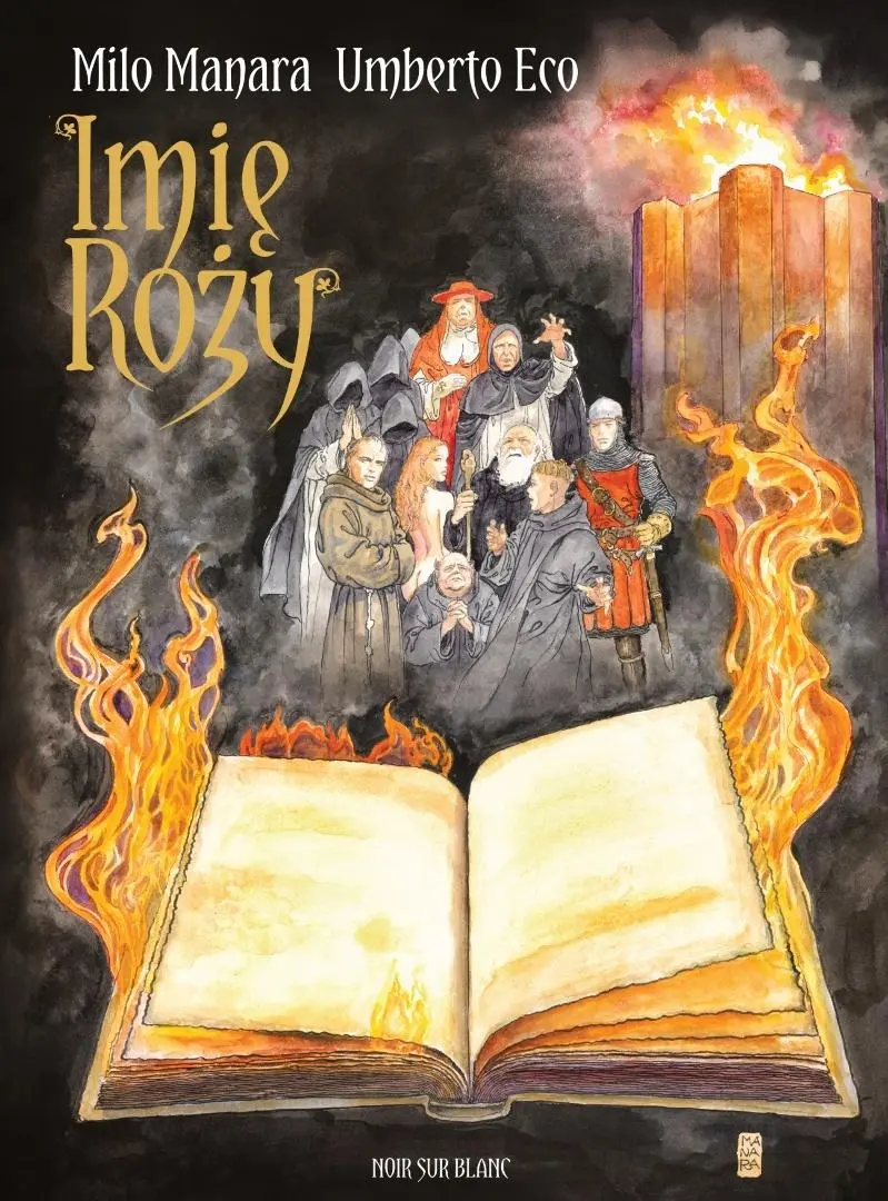 Imię róży. Powieść graficzna. Tom 2 - Książki