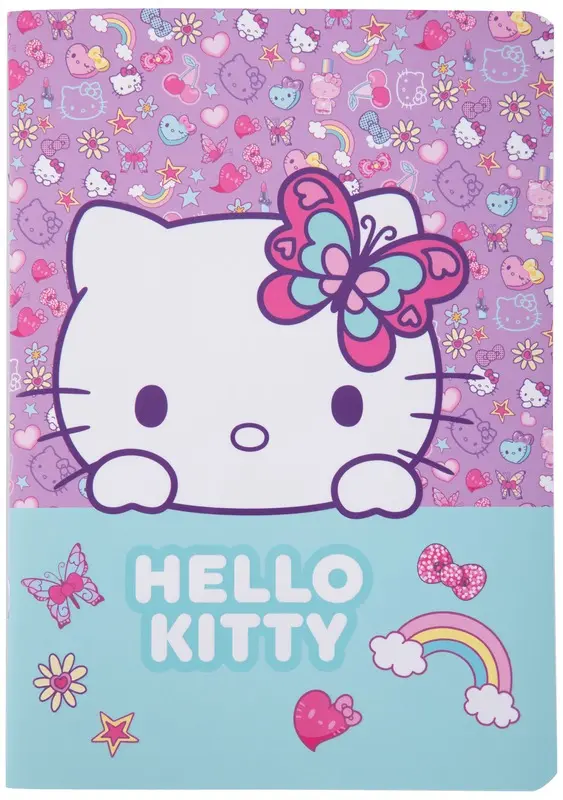 Zeszyt A5 32k. kratka Hello Kitty Pink 1 wzór 3, Patio - Papiernicze i szkolne