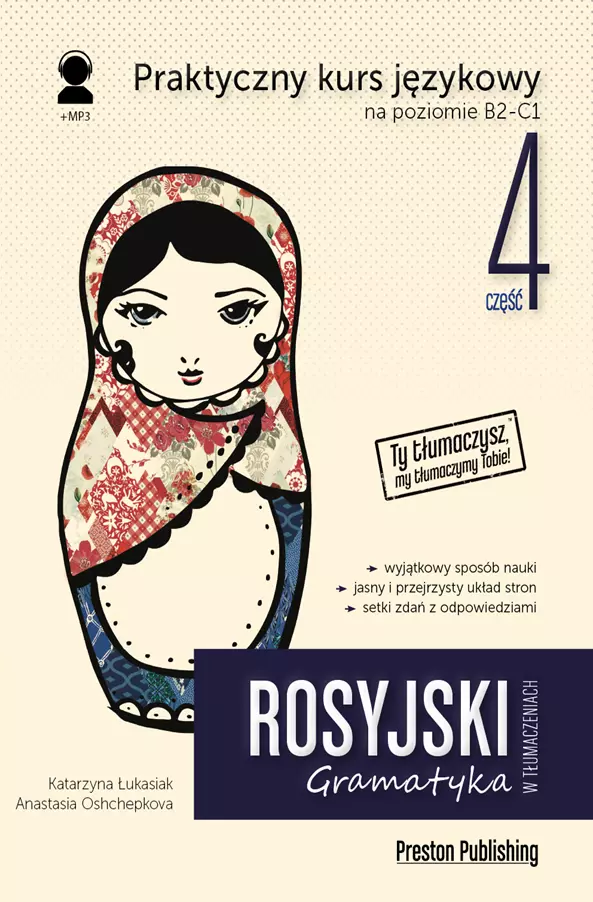 Rosyjski w tłumaczeniach. Gramatyka 4. Poziom B2-C1 - Książki
