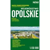 Województwo opolskie mapa samochodowa 1:150 000 - Książki