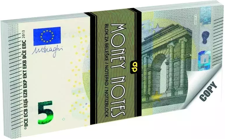 Notes 5 Euro 70 kartek - Papiernicze i szkolne