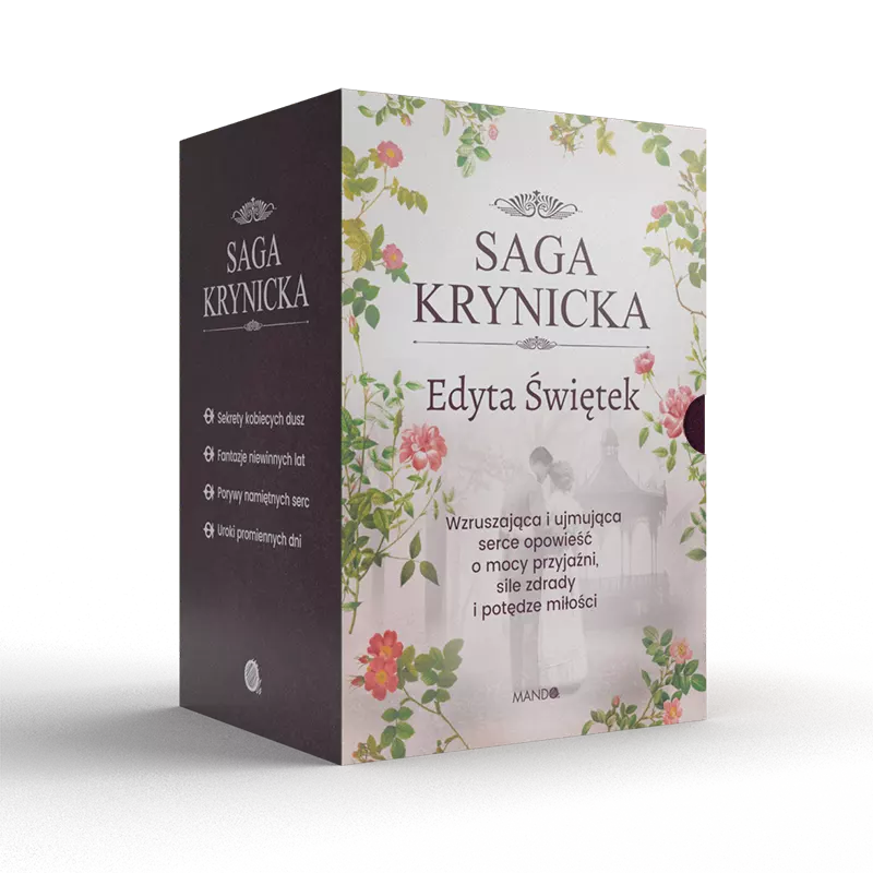KPL Saga Krynicka (4 pak) Sekrety kobiecych dusz + Fantazje niewinnych lat + Porywy namiętnych serc + Uroki promiennych dni. Sekrety kobiecych dusz + Fantazje niewinnych lat + Porywy namiętnych serc + Uroki promiennych dni - Książki