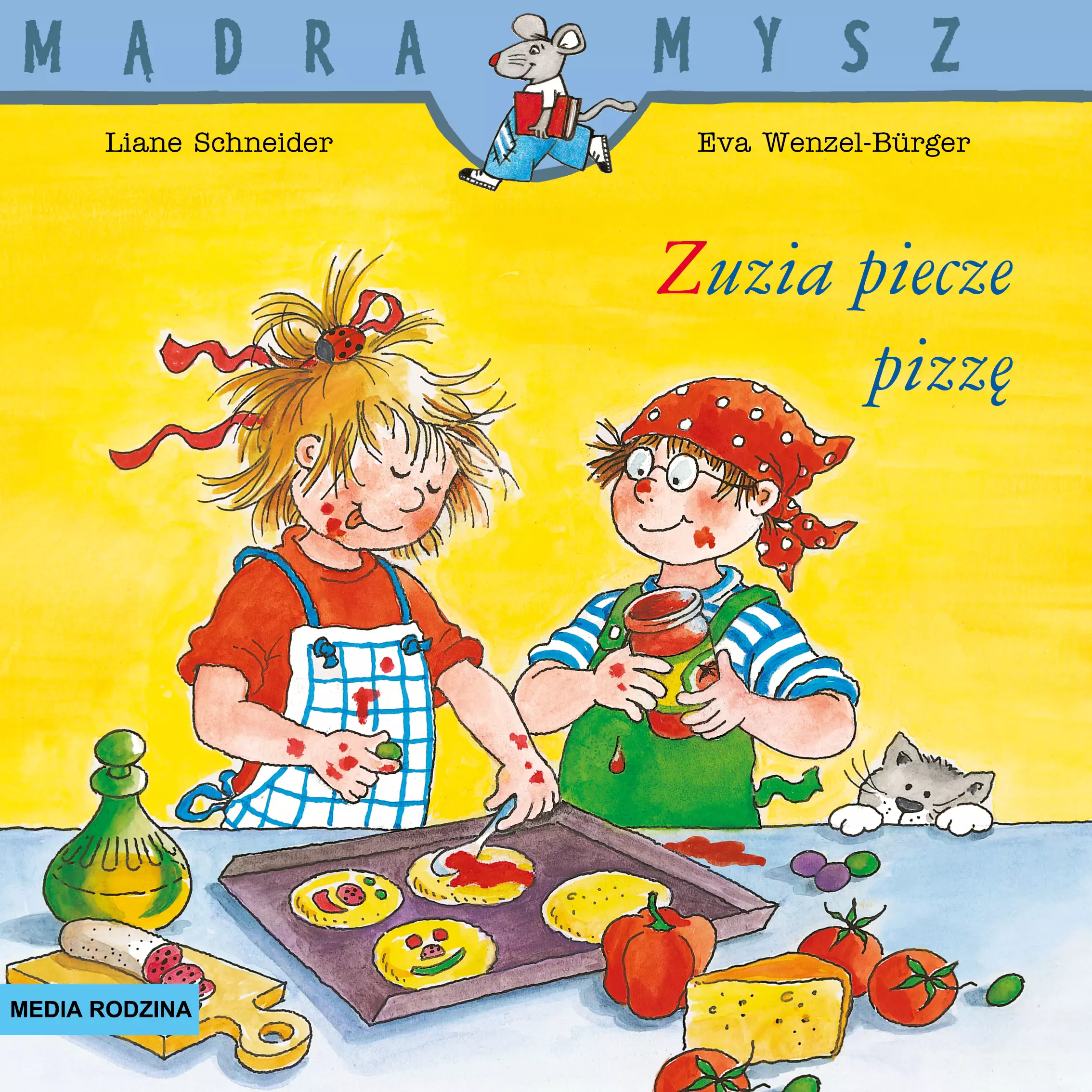 Mądra Mysz. Zuzia piecze pizzę, wydanie 3 - Książki
