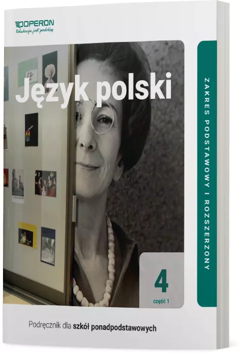 Język polski 4. Część 1. Podręcznik. Liceum i technikum. Zakres podstawowy i rozszerzony - Książki