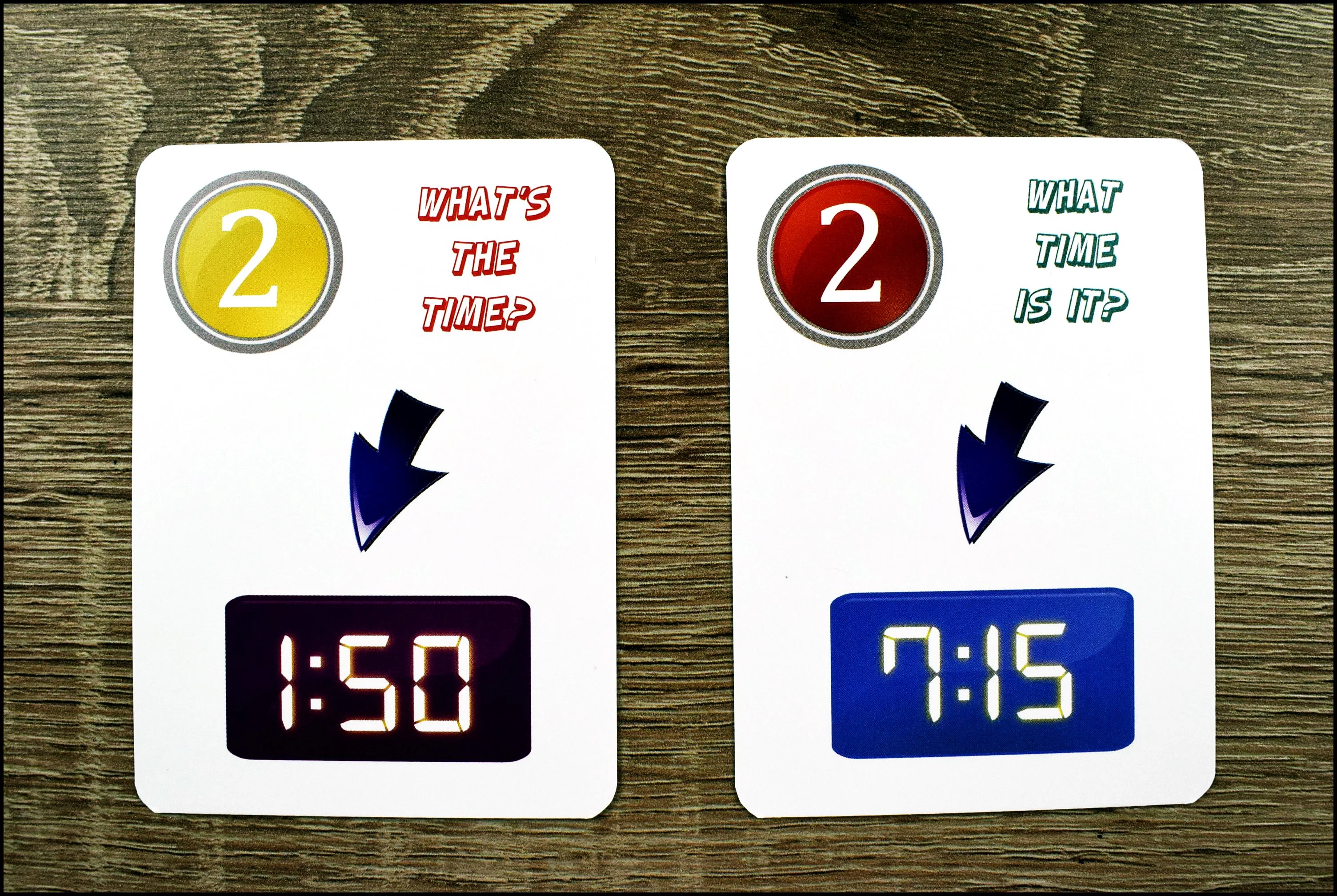 Fun Card English. Telling the Time - Gry