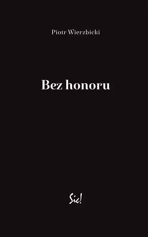 Bez honoru - Książki