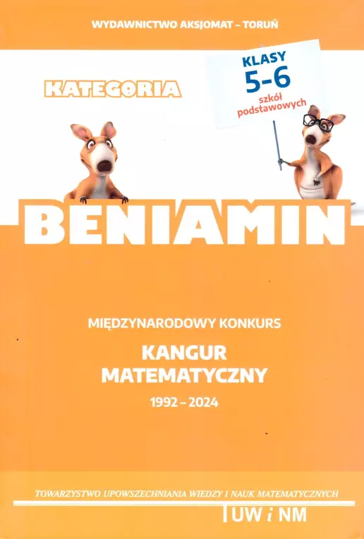 Beniamin. Kangur matematyczny. Klasy 5-6 - Książki