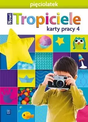 Nowi Tropiciele. Pięciolatek. Karty pracy, część 4 - Książki