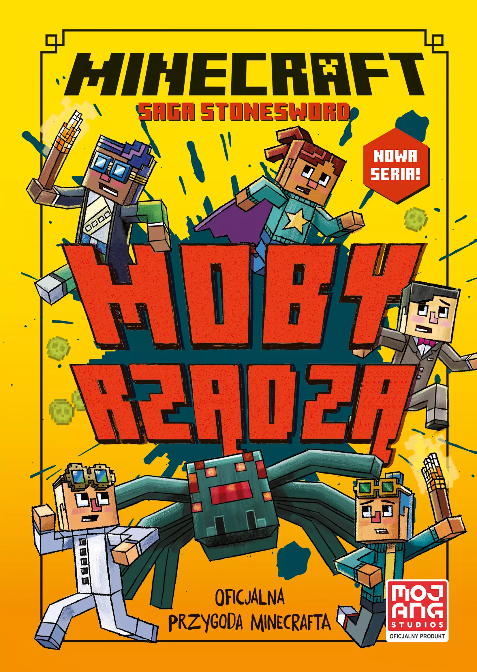 Minecraft. Saga Stonesword. Tom 2.  Moby rządzą! - Książki