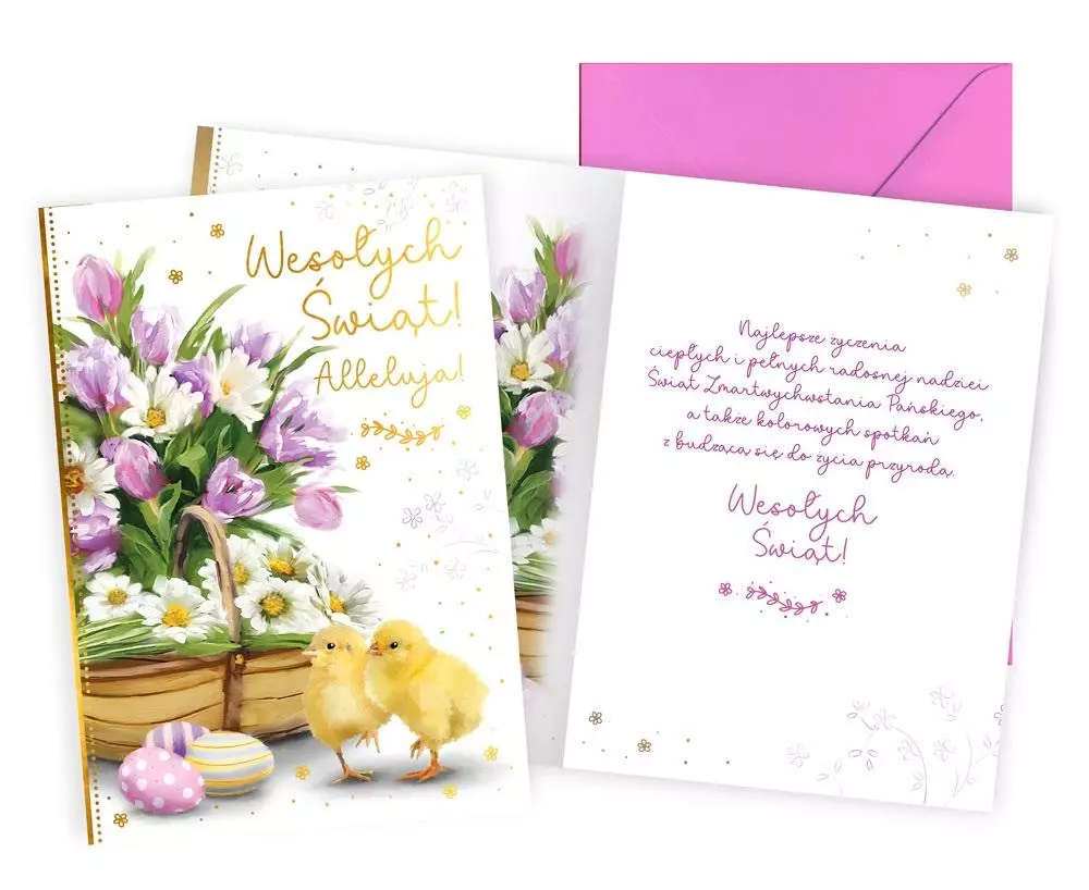 Karnet B6 Wielkanoc - Papiernicze i szkolne
