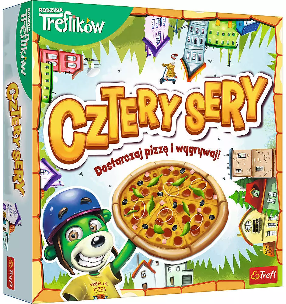 Rodzina Treflików. Cztery Sery - Gry