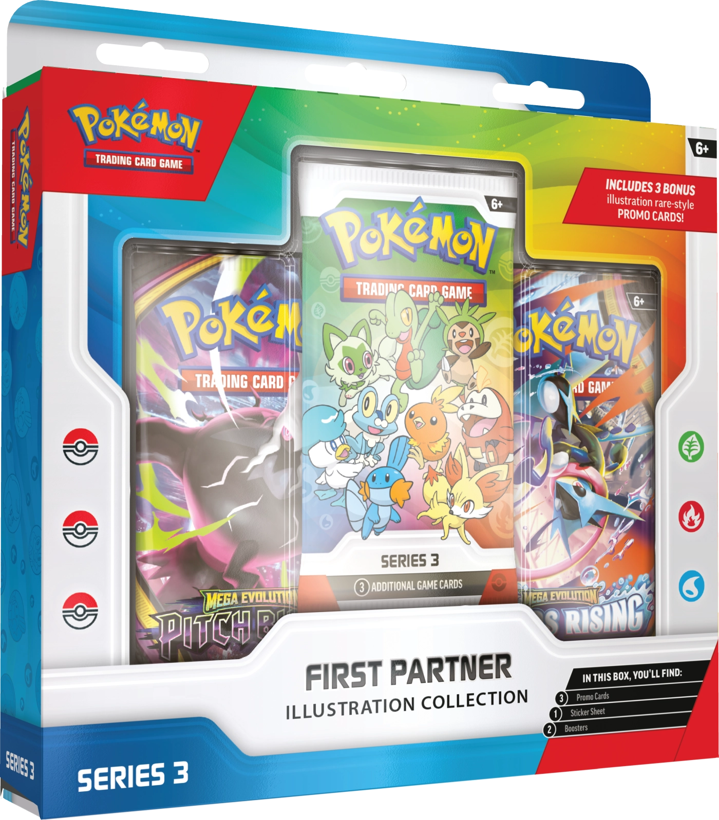 Pokémon TCG. First Partner Booster Collection 3 - Gry