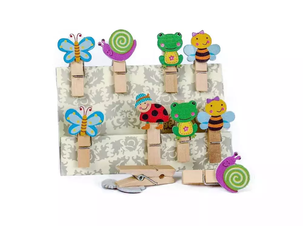 Klamerki ozdobne Shapes 06 - Papiernicze i szkolne