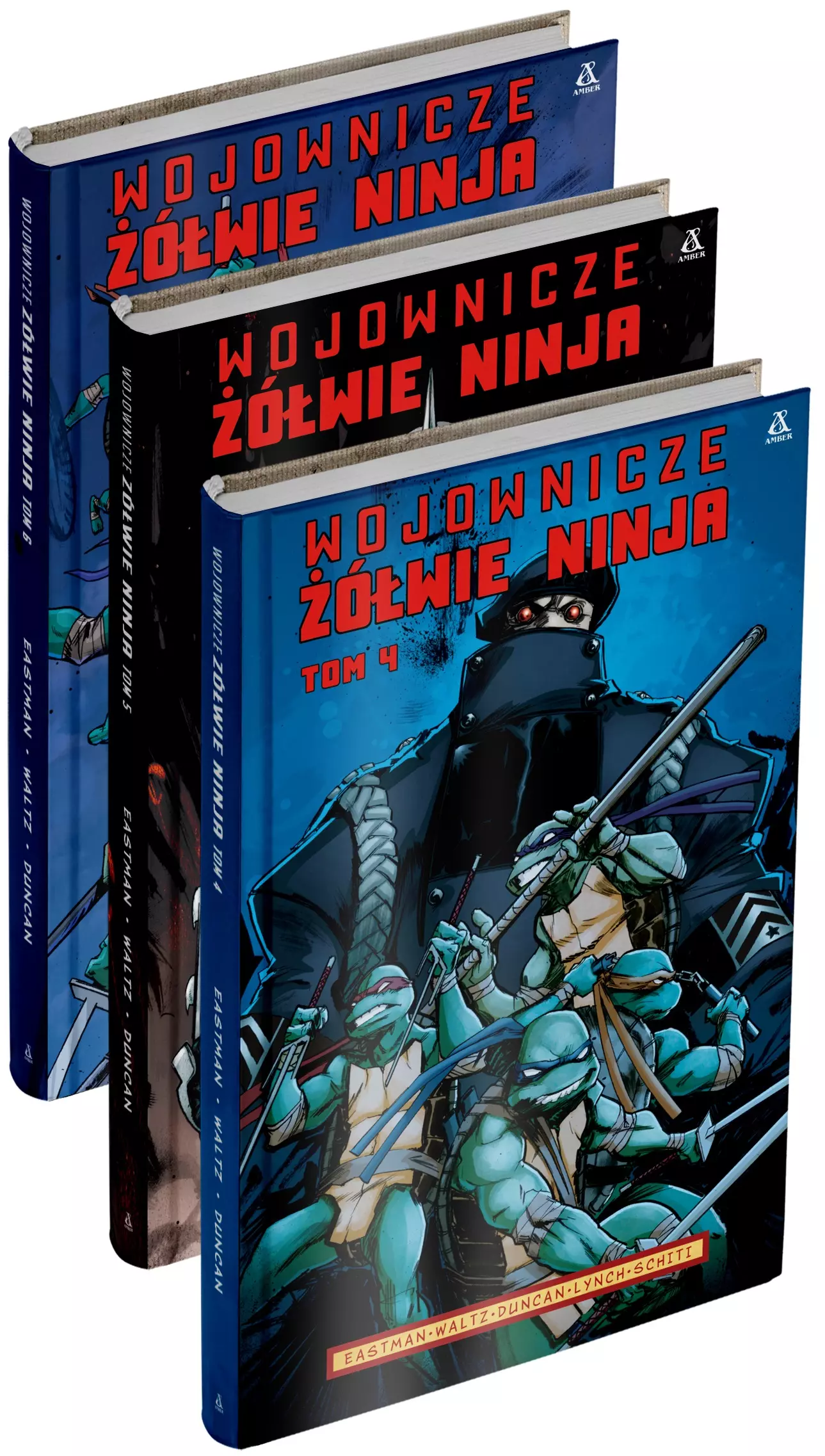 Pakiet Wojownicze Żółwie Ninja. Tomy 4-6 - Książki