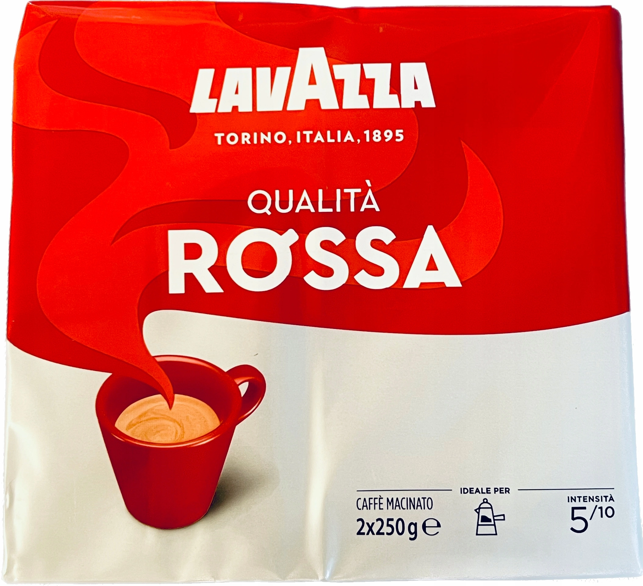 Kawa mielona Lavazza Qualita Rossa, 250 g - Papiernicze i szkolne