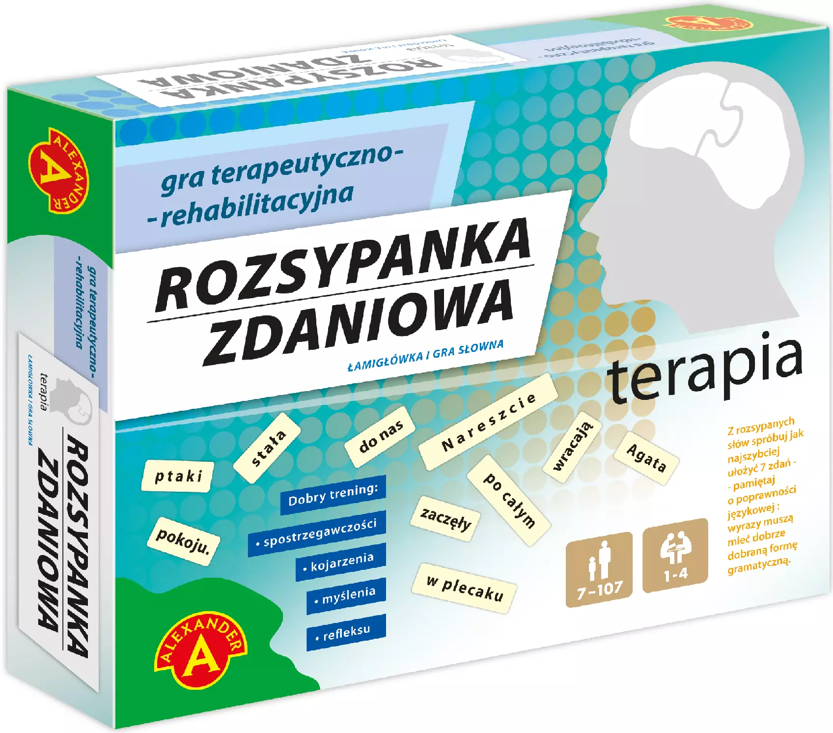 Terapia. Rozsypanka zdaniowa - Gry