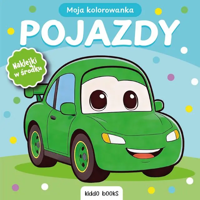 Moja kolorowanka. Pojazdy - Książki