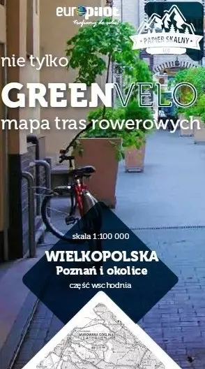Wielkopolska. Poznań i okolice, mapa tras rowerowych - Książki