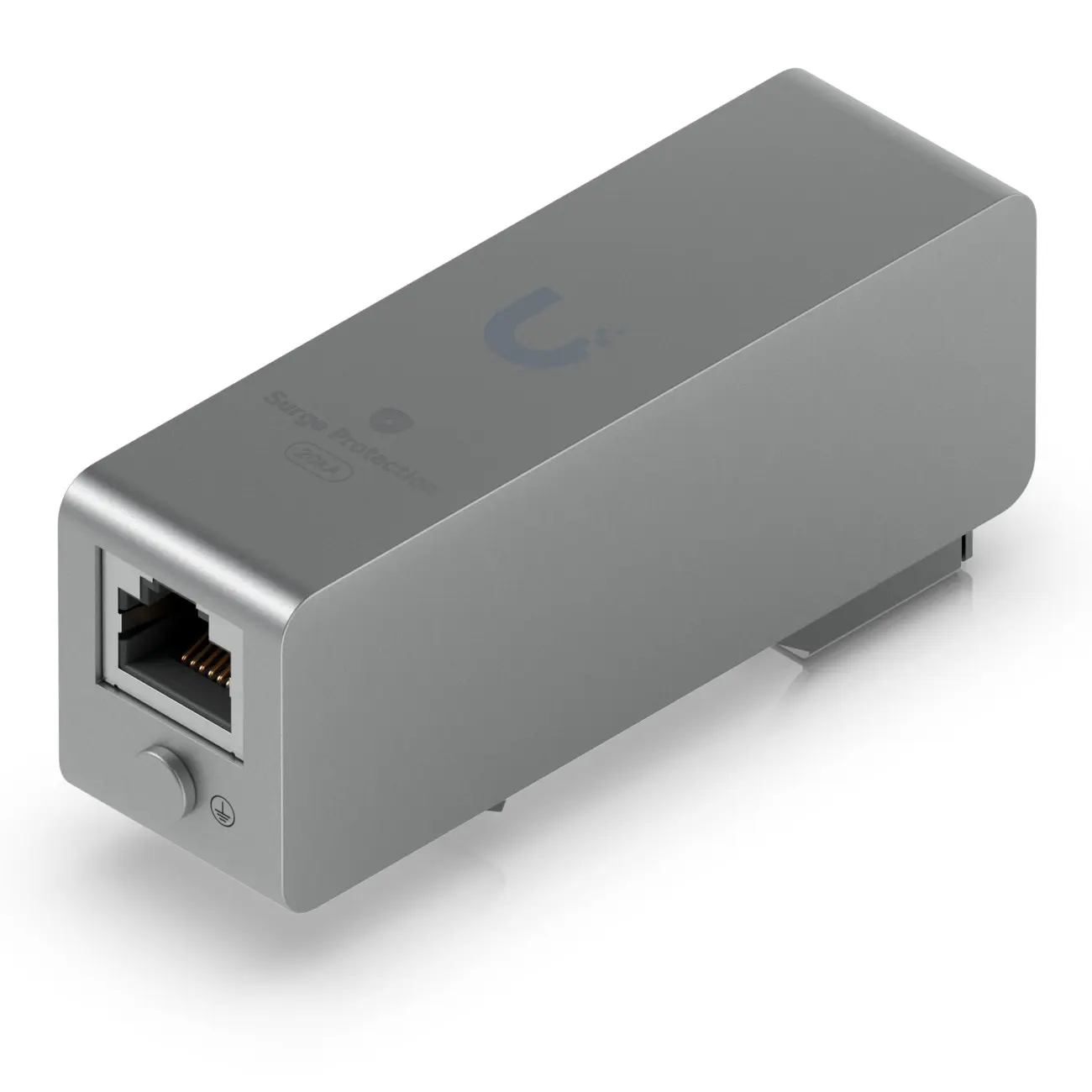 Ubiquiti UACC-ETH-SP-DIN | Ochrona przeciwprzepięciowa | Ethernet Surge Protector, 2x RJ45 10GbE, PoE++ - Elektronika i akcesoria
