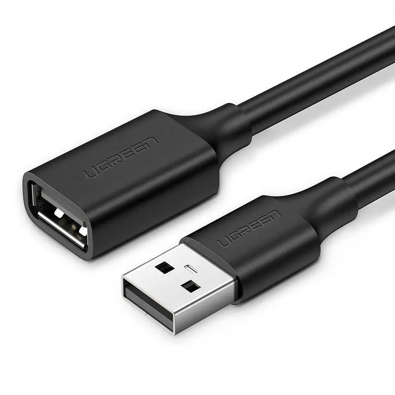Kabel UGREEN US103 USB-A-USB-A 3m (czarny) - Elektronika i akcesoria