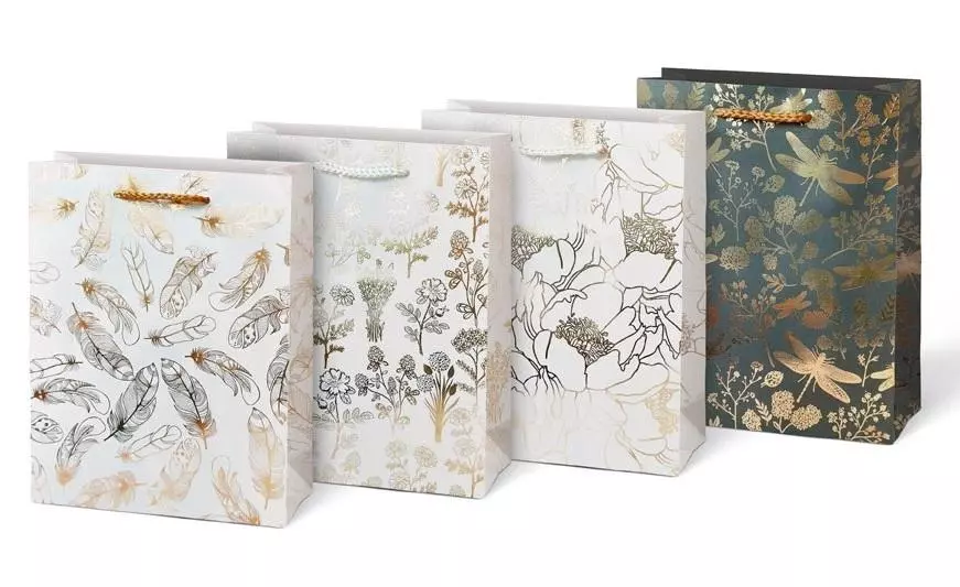 Torebka na prezent M lux 180x230x90 - Papiernicze i szkolne