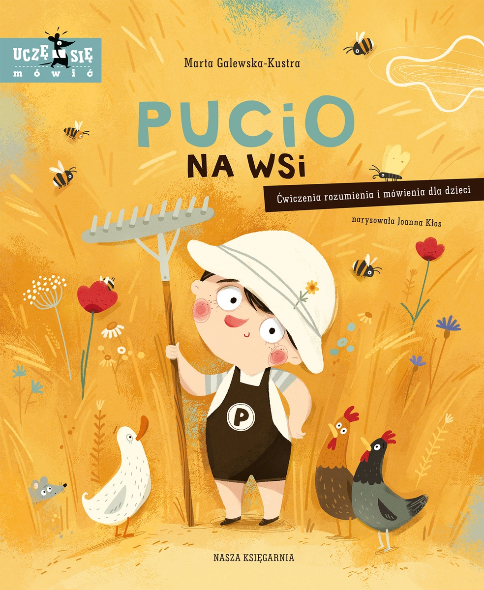 Pucio na wsi. Ćwiczenia rozumienia i mówienia dla dzieci - Książki